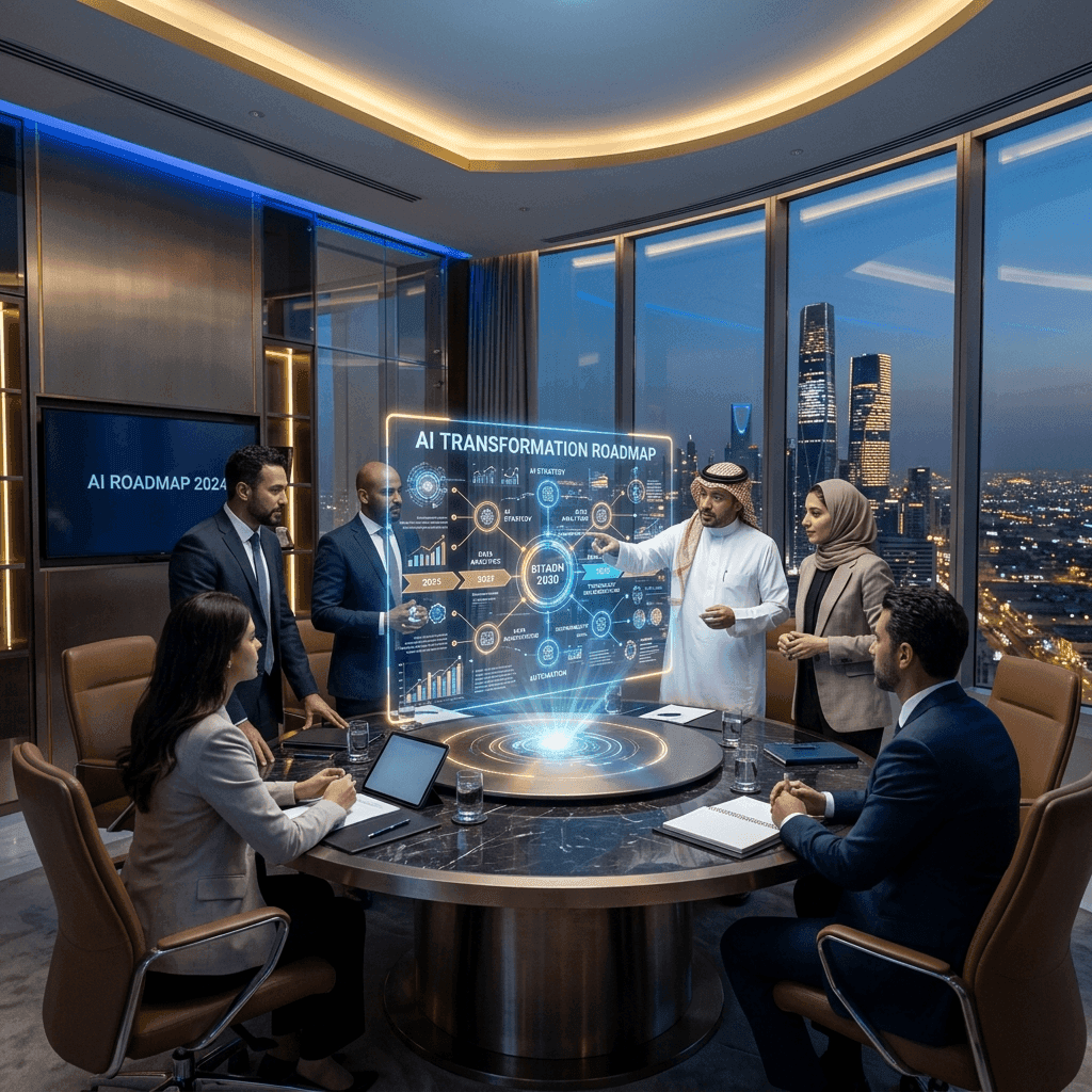 AI Transformation Strategy Saudi Arabia