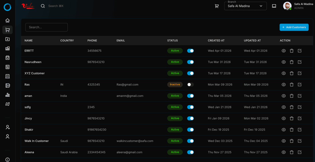 Web Screen 1