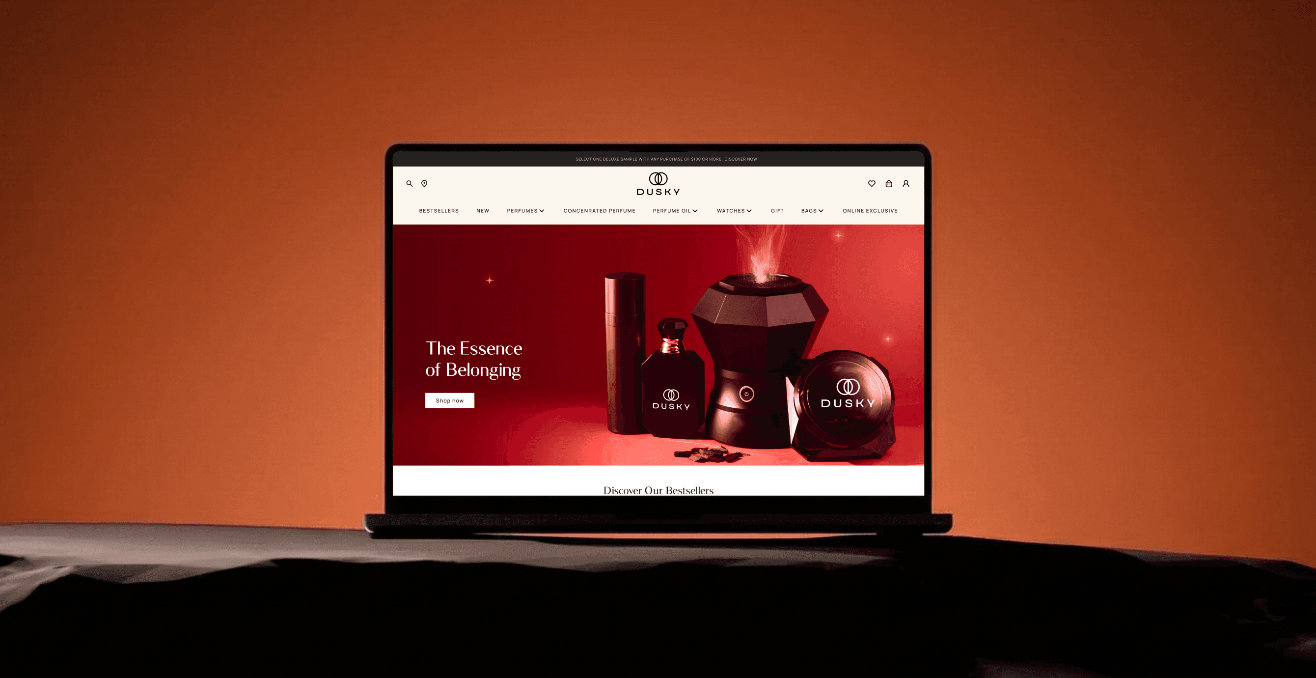 Luxury E-commerce on the Web with DUSKY
