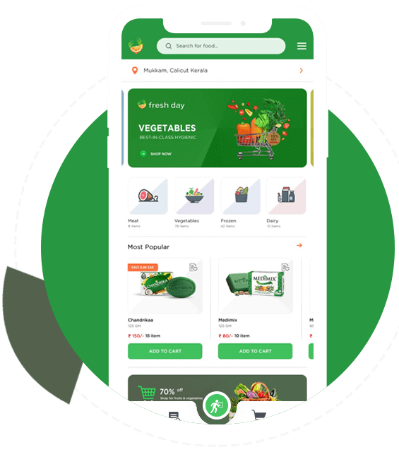 online grocery app development Riyadh, Jeddah