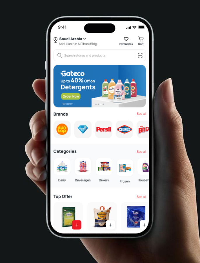 Gateco eCommerce app – built for smarter digital retail.